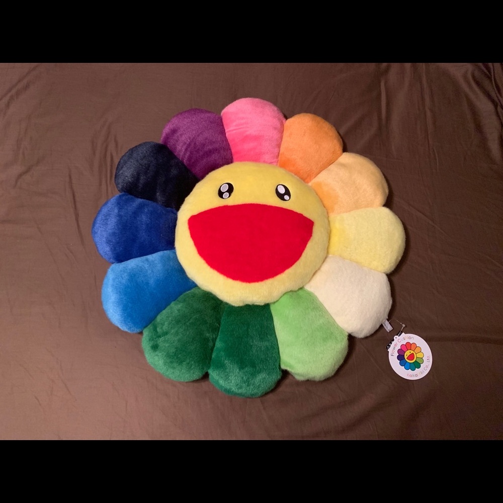 Takashi Murakami Kaikai Kiki 60cm Flower Pillow